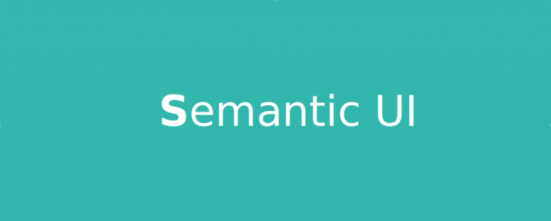semantic ui logo از بهترین‌ فریمورک‌های CSS
