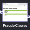 شبه کلاس‌ها در CSS