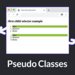 شبه کلاس‌ها در CSS